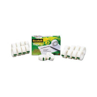 Magic Tape Cabinet Pack, 1" Core, 0.75" X 83.33 Ft, Clear, 18-pack
