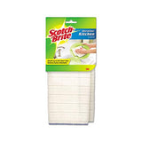 Kitchen Cleaning Cloth, Microfiber, White, 2-pack, 12 Packs-carton