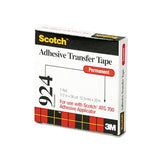 Adhesive Transfer Tape, 1-2" Wide X 36yds