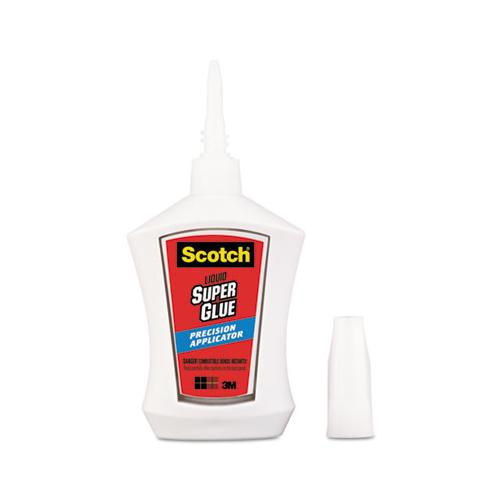 Super Glue With Precision Applicator, 0.14 Oz, Dries Clear