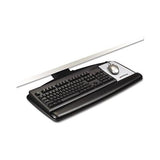 Easy Adjust Keyboard Tray, Standard Platform, 23" Track, Black