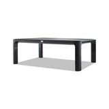 Adjustable Monitor Stand, 16 X 12 X 1 3-4 To 5 1-2, Black
