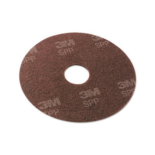 Surface Preparation Pad, 13" Diameter, Maroon, 10-carton