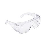 Tour Guard V Safety Glasses, One Size Fits Most, Clear Frame-lens, 20-box