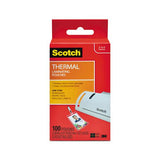 Laminating Pouches, 5 Mil, 2.25" X 4.25", Gloss Clear, 100-pack