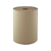 10 Inch Roll Towels, 1-ply, 10" X 800 Ft, Kraft, 6 Rolls-carton