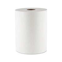 10 Inch Tad Roll Towels, 1-ply, 10" X 550 Ft, White, 6 Rolls-carton