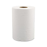 Morsoft Universal Roll Towels, 8" X 350 Ft, White, 12 Rolls-carton