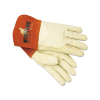 Gloves,m Grain Lea Guntlt