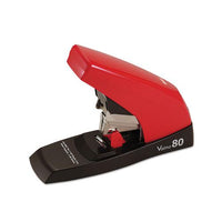 Vaimo 80 Stapler, 80-sheet Capacity, Red-brown