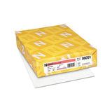 Classic Linen Stationery, 97 Bright, 24 Lb, 8.5 X 11, Solar White, 500-ream