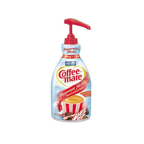 Liquid Coffee Creamer, Peppermint Mocha, 1500ml Pump Bottle