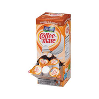 Liquid Coffee Creamer, Vanilla Caramel, 0.38 Oz Mini Cups, 50-box, 4 Boxes-carton, 200 Total-carton