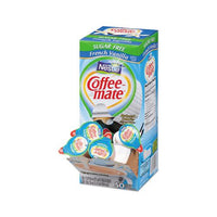 Liquid Coffee Creamer, Sugar-free French Vanilla, 0.38 Oz Mini Cups, 50-box, 4 Boxes-carton, 200 Total-carton