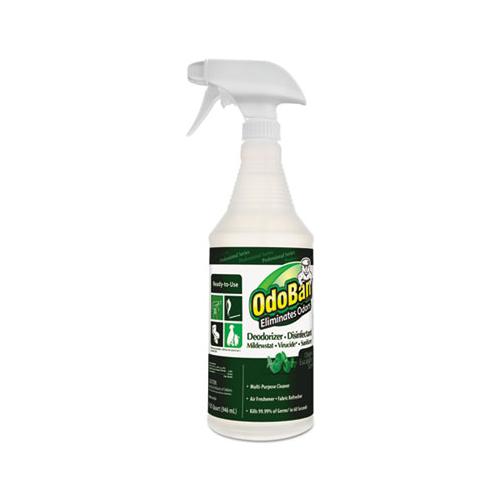 Rtu Odor Eliminator And Disinfectant,  Eucalyptus Scent, 32 Oz Spray Bottle
