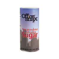 Reclosable Canister Of Sugar, 20oz, 24-carton