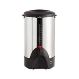 50-cup Percolating Urn, Stainless Steel