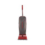 U2000r-1 Commercial Upright Vacuum, 120 V, Red-gray, 12 1-2 X 6 3-4 X 47 3-4