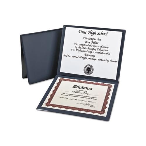 Diploma Cover, 12 1-2 X 10 1-2, Navy