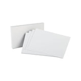 Unruled Index Cards, 5 X 8, White, 100-pack