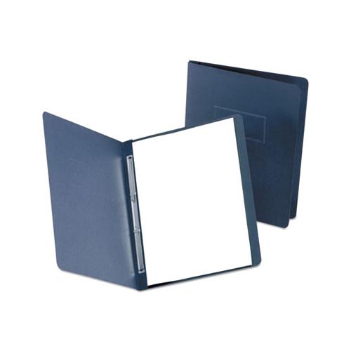 Paper Report Cover, Large 2 Prong Fastener, Letter, 3" Capacity, Black, 25-box