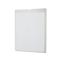 Utili-jac Heavy-duty Clear Plastic Envelopes, 8 1-2 X 11, Letter, 50-box