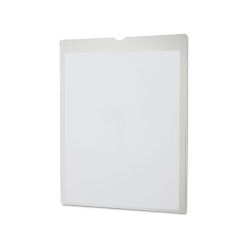 Utili-jac Heavy-duty Clear Plastic Envelopes, 8 1-2 X 11, Letter, 50-box