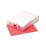 Kaleidoscope Multipurpose Paper, 24lb, 8.5 X 11, Hyper Coral Red, 500-ream