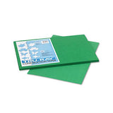 Tru-ray Construction Paper, 76lb, 12 X 18, Holiday Green, 50-pack