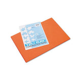 Tru-ray Construction Paper, 76lb, 12 X 18, Orange, 50-pack