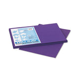 Tru-ray Construction Paper, 76lb, 12 X 18, Purple, 50-pack