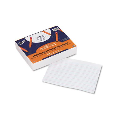 Multi-program Handwriting Paper, 16 Lb, 5-8" Long Rule, One-sided, 8 X 10.5, 500-pack