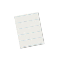 Ruled Newsprint Paper, 3-8" Short Rule, 8.5 X 11, 500-pack
