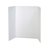 Spotlight Corrugated Presentation Display Boards, 48 X 36, White, 4-carton