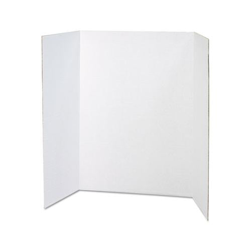 Spotlight Presentation Board, 48 X 36, White Front-natural Kraft Back, 24-carton