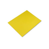 Four-ply Railroad Board, 22 X 28, Lemon Yellow, 25-carton