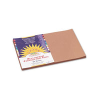 Construction Paper, 58lb, 12 X 18, Light Brown, 50-pack