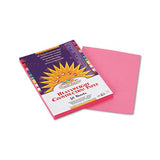 Construction Paper, 58lb, 9 X 12, Pink, 50-pack