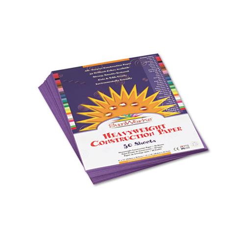 Construction Paper, 58lb, 9 X 12, Violet, 50-pack