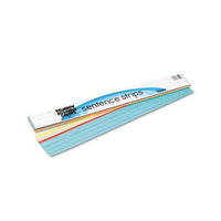 Sentence Strips, 24 X 3, Assorted Colors, 100-pack