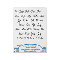 Chart Tablets, Unruled, 24 X 32, 25 Sheets