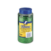 Spectra Glitter, .04 Hexagon Crystals, Green, 16 Oz Shaker-top Jar