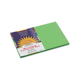 Construction Paper, 58lb, 12 X 18, Bright Green, 50-pack