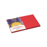 Construction Paper, 58lb, 12 X 18, Red, 50-pack