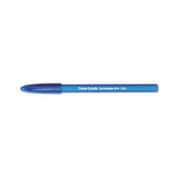 Comfortmate Ultra Stick Ballpoint Pen, Medium 1mm, Blue Ink-barrel, Dozen