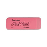 Pink Pearl Eraser, Rectangular, Medium, Elastomer, 24-box