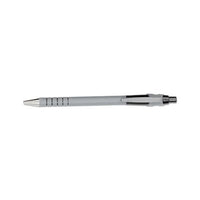 Flexgrip Ultra Retractable Ballpoint Pen, 0.8mm, Black Ink, Gray-black Barrel, Dozen