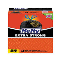 Ultra Strong Tall Kitchen And Trash Bags, 30 Gal, 1.1 Mil, 30" X 33", Black, 222-carton