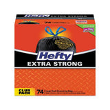 Ultra Strong Tall Kitchen And Trash Bags, 30 Gal, 1.1 Mil, 30" X 33", Black, 222-carton