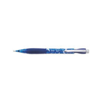Icy Mechanical Pencil, 0.5 Mm, Hb (#2.5), Black Lead, Transparent Blue Barrel, Dozen